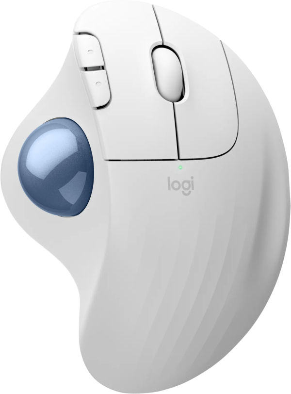 Logitech ERGO M575S Wireless Trackball Muis Wit