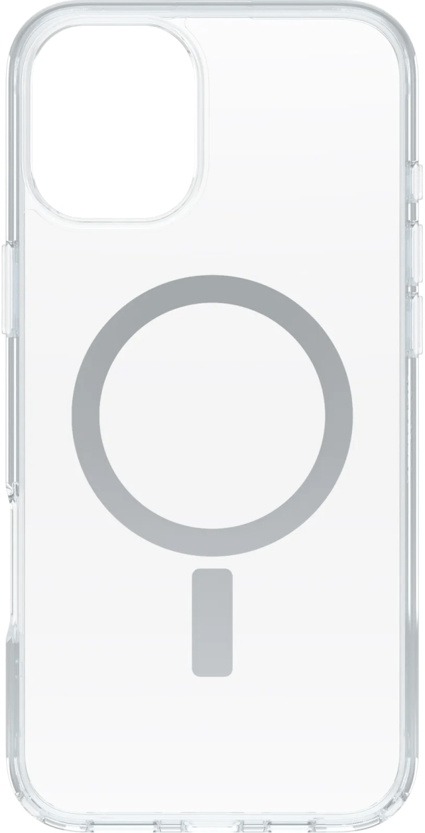 Otterbox Symmetry Apple iPhone 16 Plus Back Cover met MagSafe Magneet Transparant