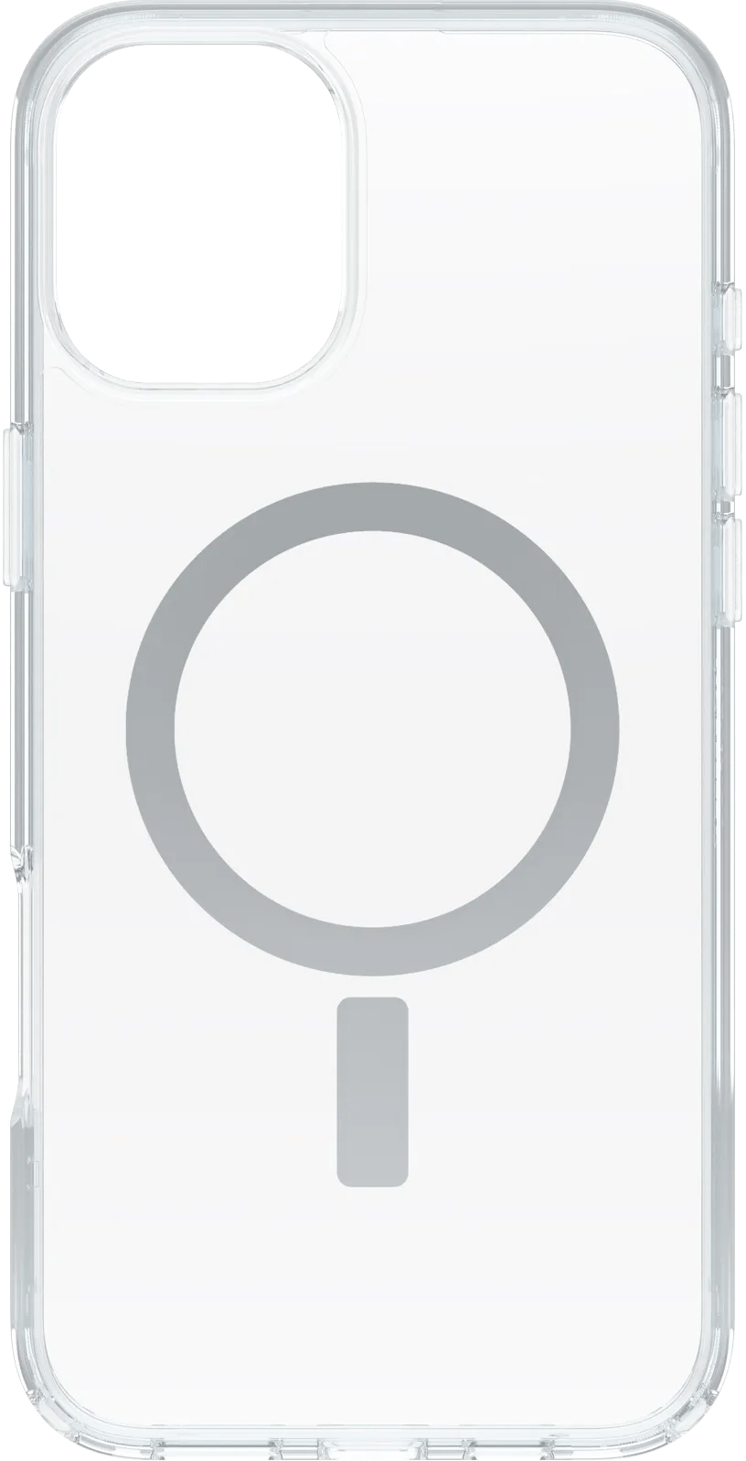Otterbox symmetry apple iphone 16 plus back cover met magsafe magneet transparant 1 Otterbox symmetry apple iphone 16 plus back cover met magsafe magneet transparant