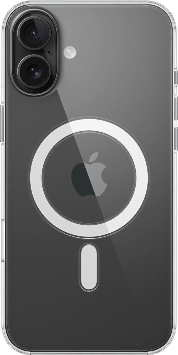 Apple iPhone 16 Plus Back Cover met MagSafe Transparant