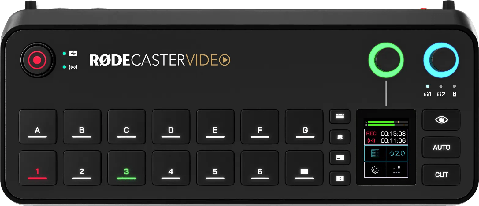 Rodecaster video 1 Rodecaster video