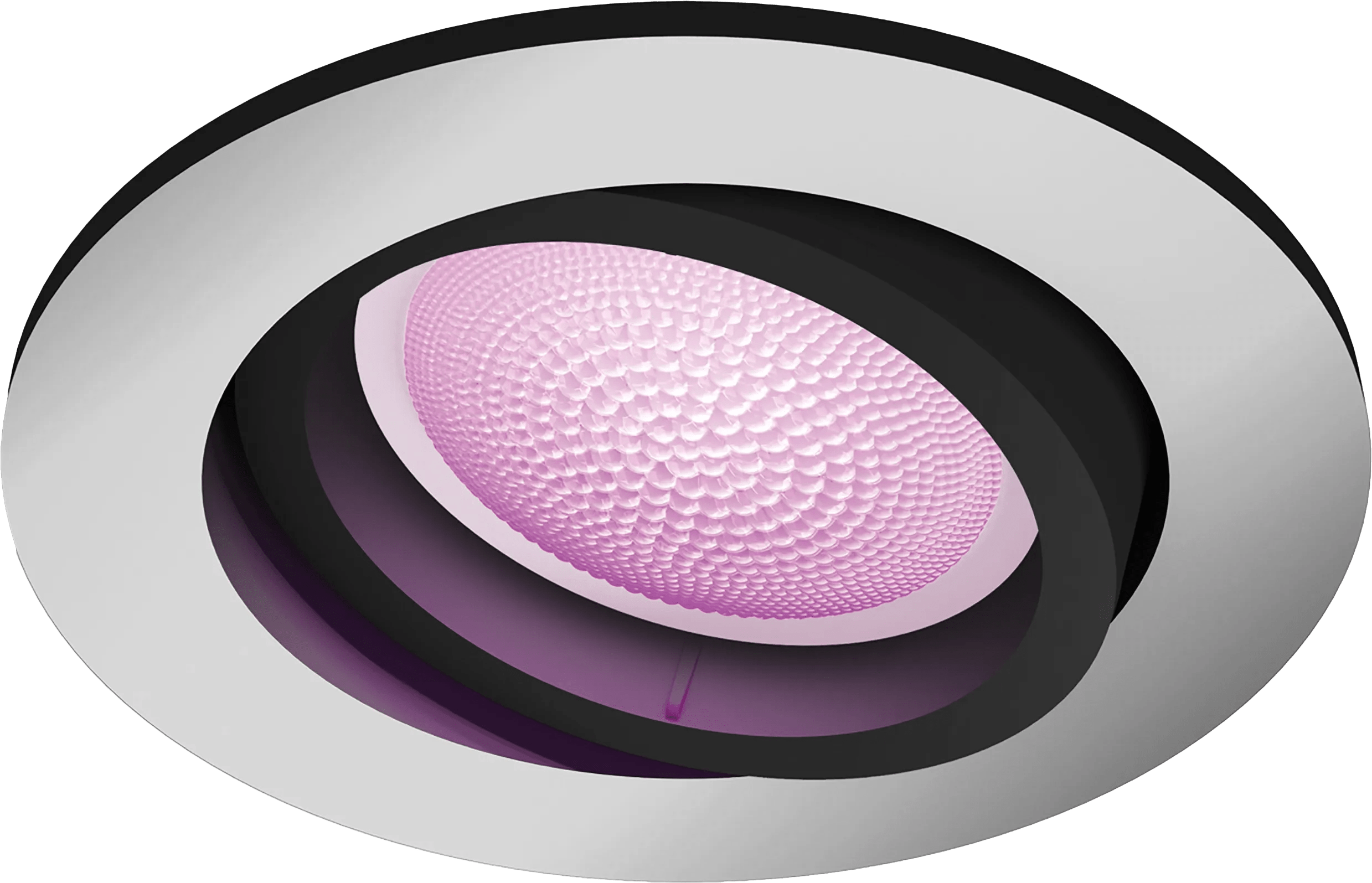 Philips hue centura inbouwspot white and color - rond - aluminium 1 Philips hue centura inbouwspot white and color - rond - aluminium