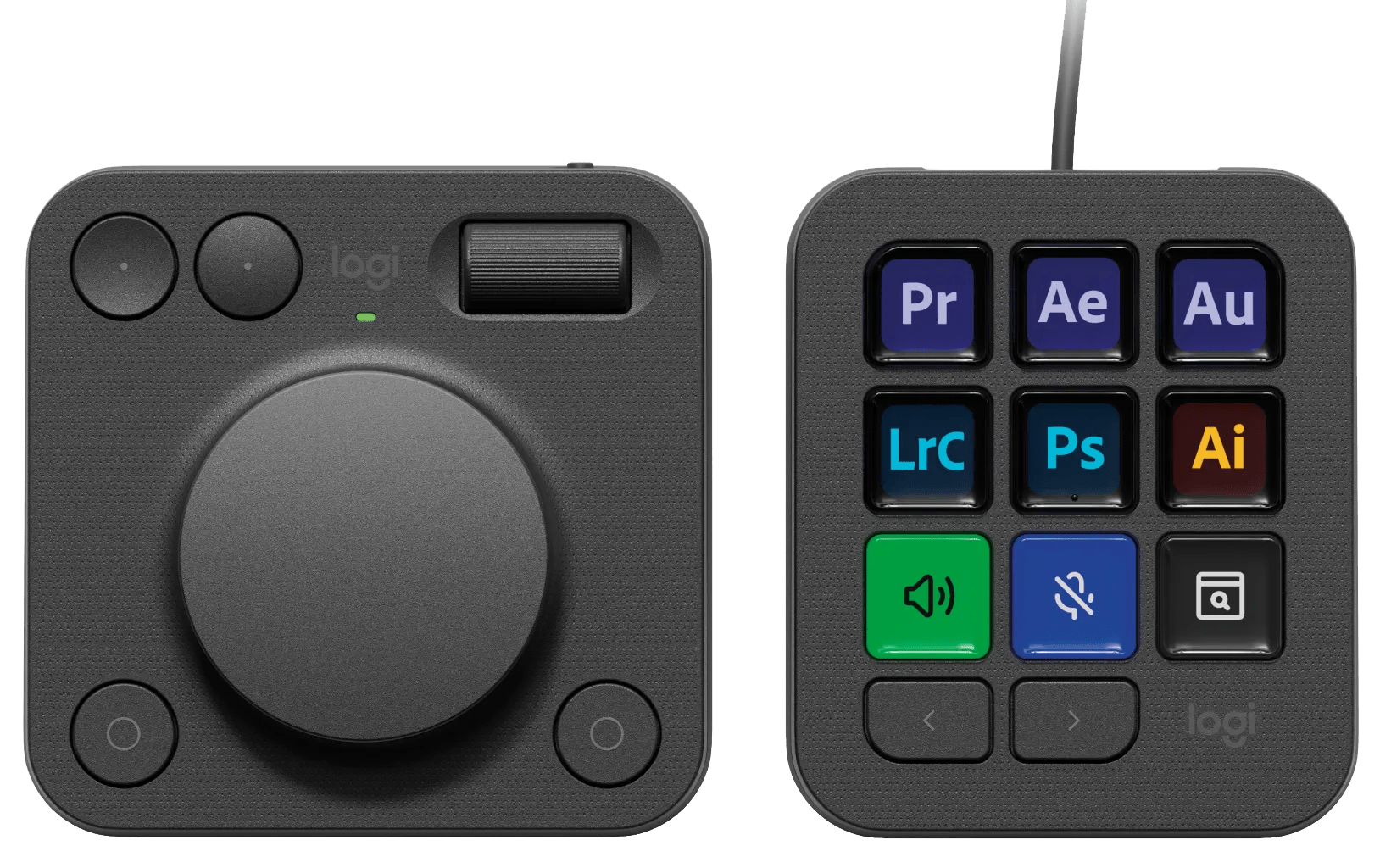 Logitech mx creative console zwart 1 Logitech mx creative console zwart