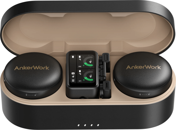 AnkerWork M650 Wireless Lavalier Microphone