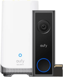 Eufy video doorbell c31 + sd kaart + homebase 3 2 955348