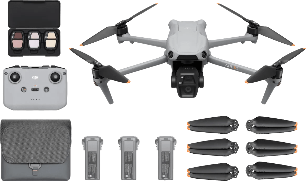 Dji air 3s fly more combo + remote controller 1 Dji air 3s fly more combo + remote controller