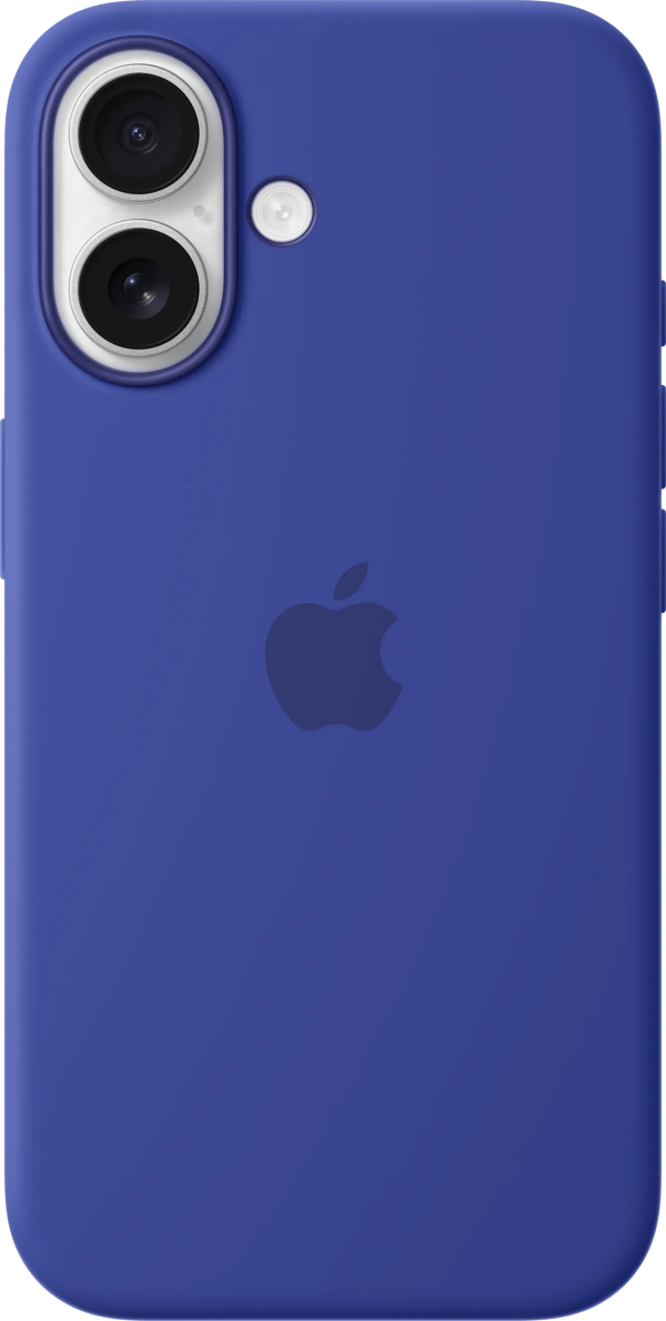 Apple iPhone 16 Back Cover met MagSafe Ultramarijn