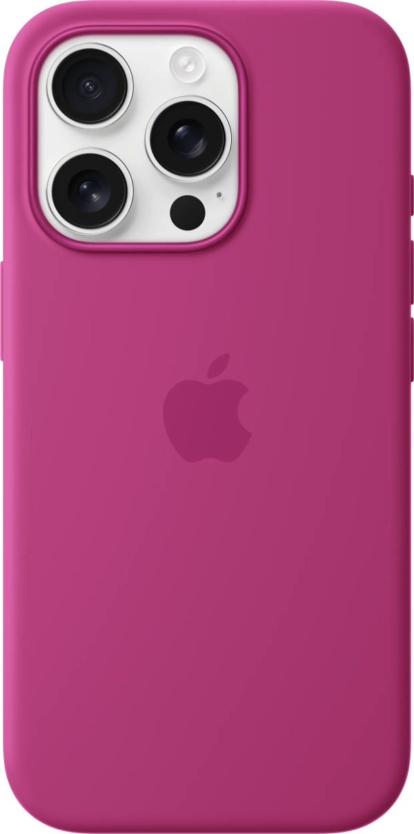 Apple iPhone 16 Pro Back Cover met MagSafe Fuchsia