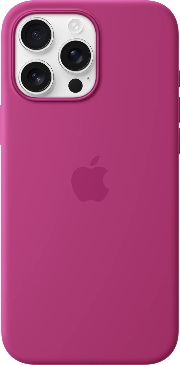 Apple iPhone 16 Pro Max Back Cover met MagSafe Fuchsia