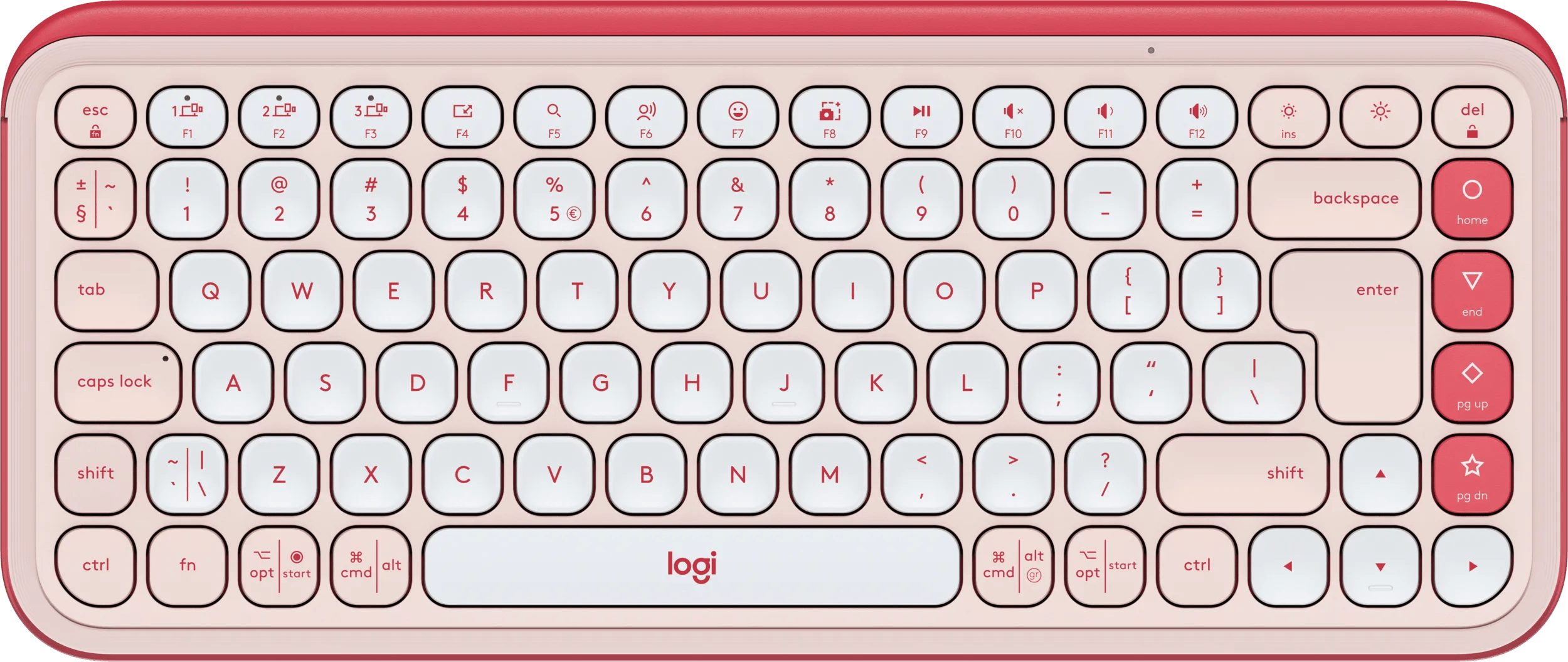 Logitech pop icon keys rose 1 Logitech pop icon keys rose