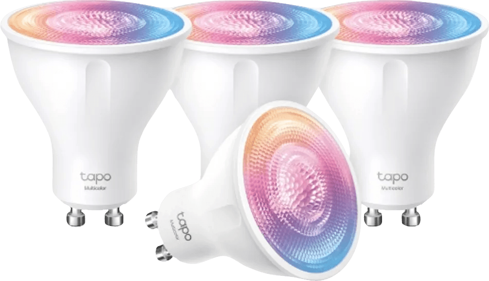 Tp-link tapo l630 - wit en gekleurd licht - gu10 - 4-pack 1 Tp-link tapo l630 - wit en gekleurd licht - gu10 - 4-pack