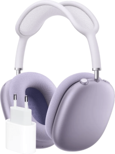 Apple airpods max lila + apple usb c oplader 20w 2 956431