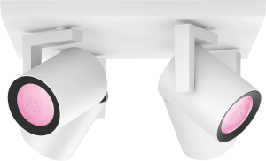 Philips hue argenta opbouwspot white and color - wit - 4-spots 2 956845