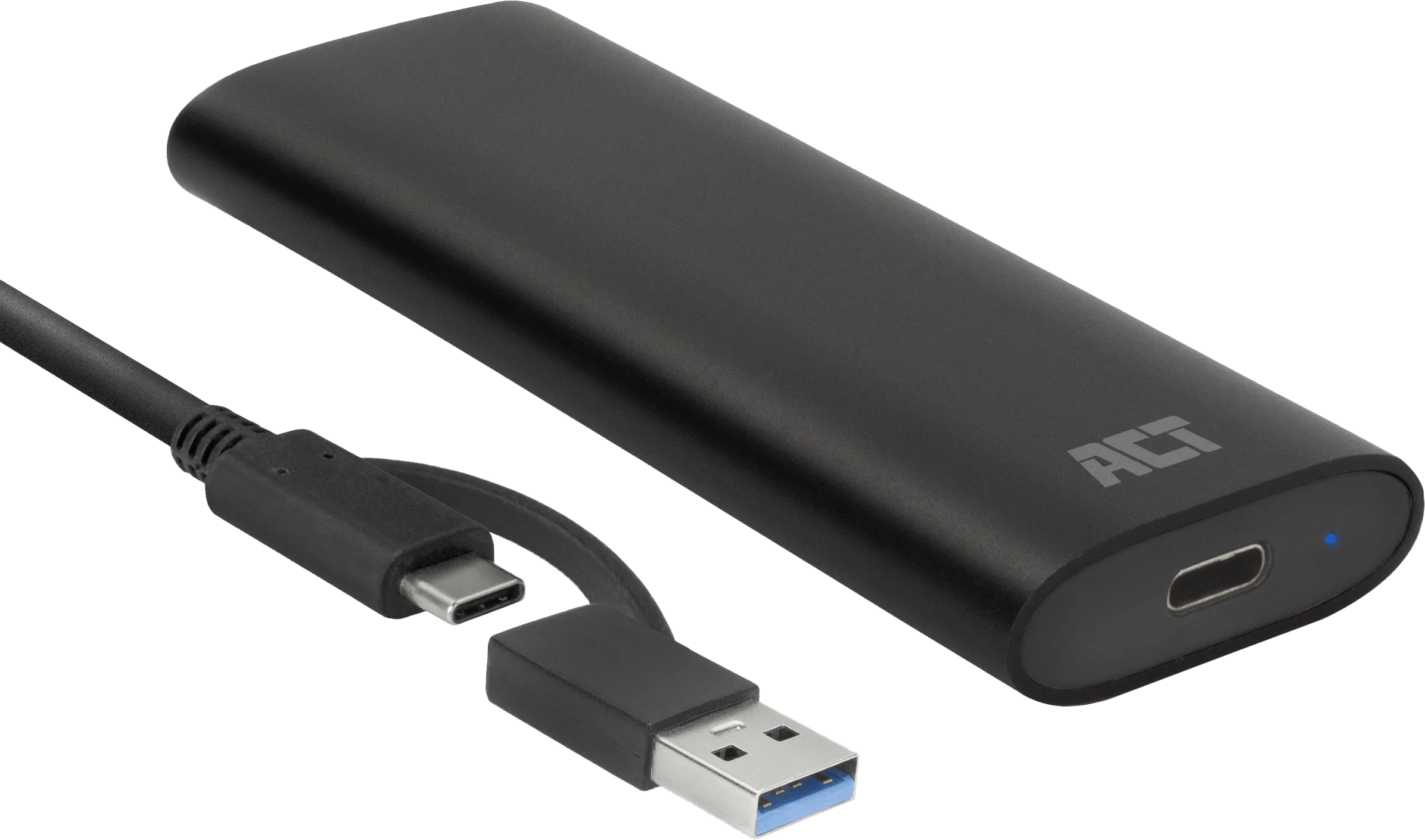 Act usb-c m. 2 nvme / pcie ssd behuizing 1 Act usb-c m. 2 nvme / pcie ssd behuizing