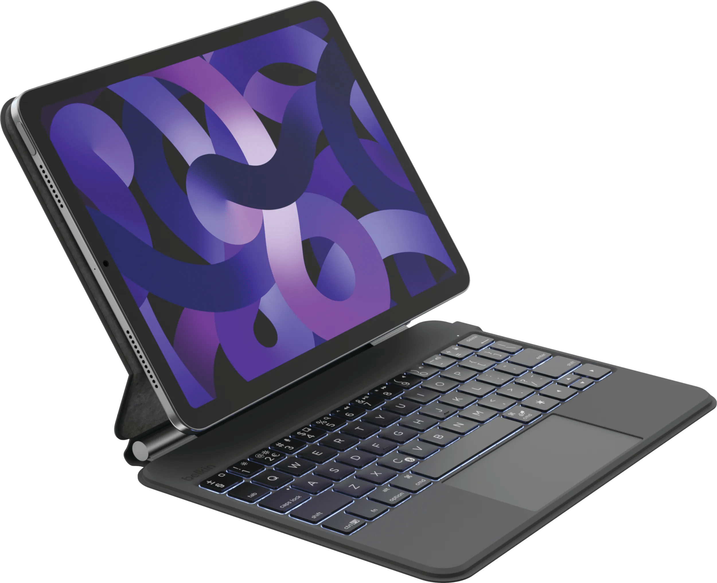 Belkin apple ipad (2025/2022) toetsenbord hoes qwerty zwart 1 Belkin apple ipad (2025/2022) toetsenbord hoes qwerty zwart