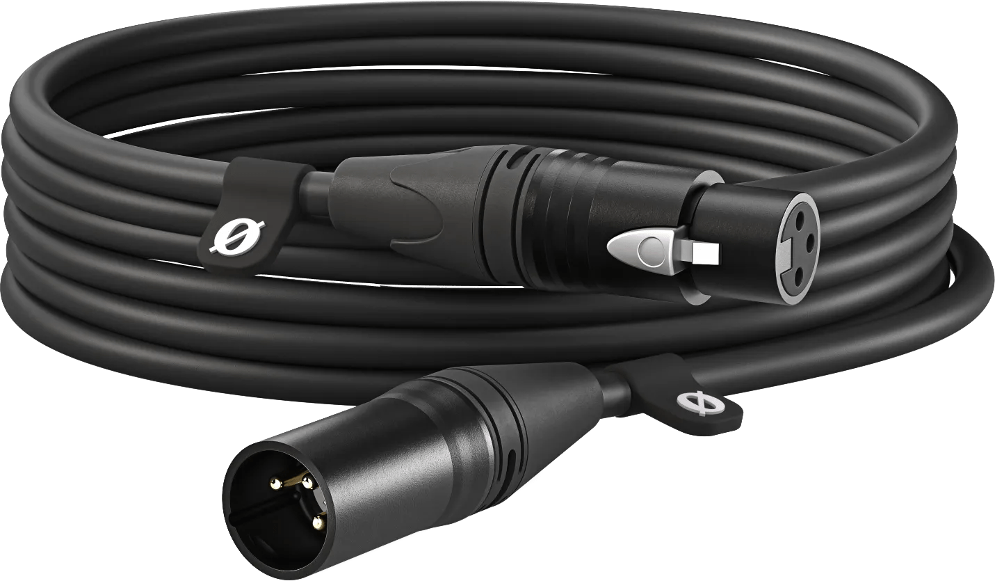 Rode xlr 6m zwart 1 Rode xlr 6m zwart