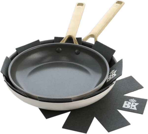 BK Sublime Koekenpannenset 24 + 28 cm cream