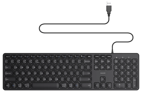 BlueBuilt Bedraad Toetsenbord QWERTY