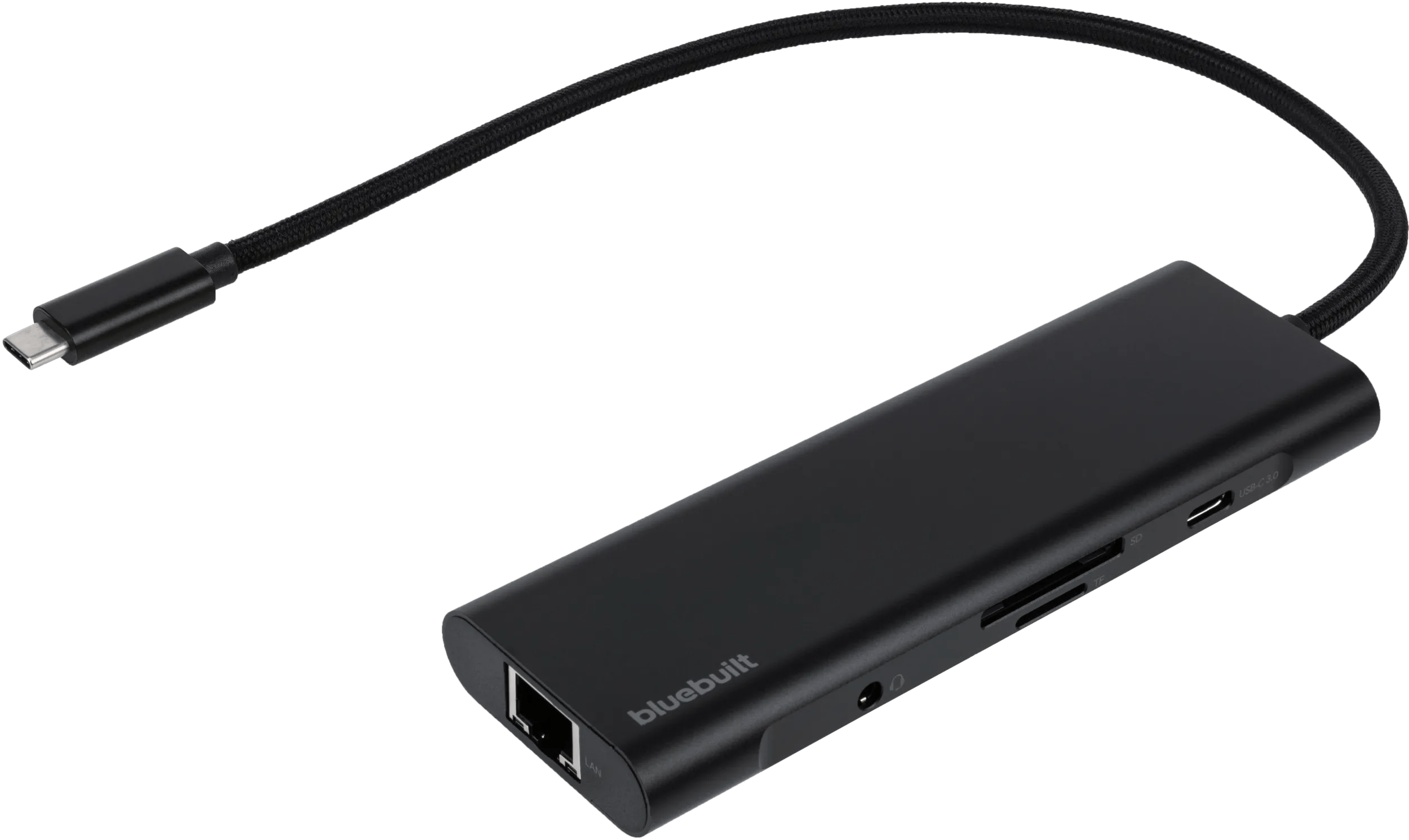 Bluebuilt 8-in-1 hdmi docking station met usb c zwart 1 Bluebuilt 8-in-1 hdmi docking station met usb c zwart