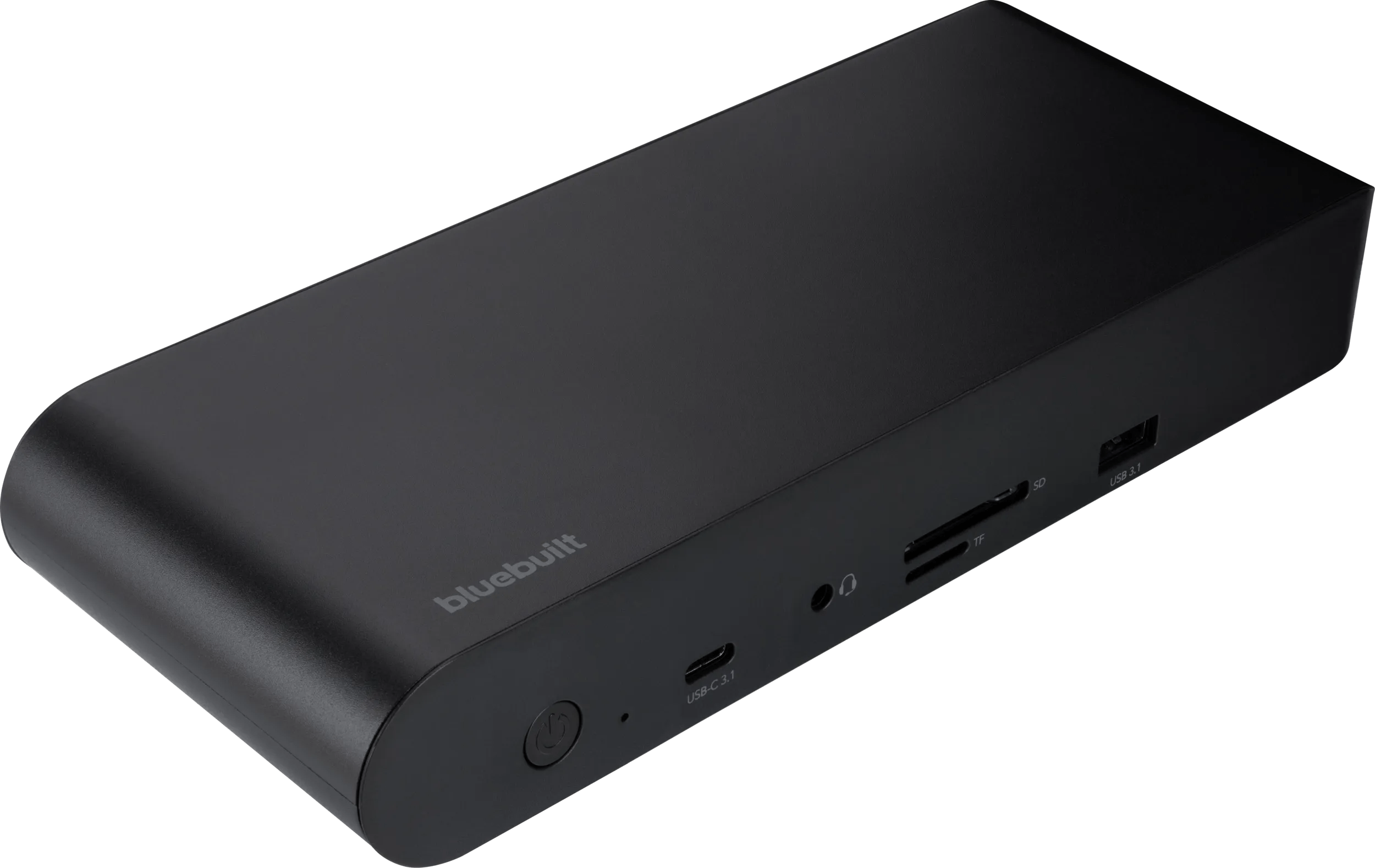 Bluebuilt displaylink docking station pro met usb-c zwart 1 Bluebuilt displaylink docking station pro met usb-c zwart