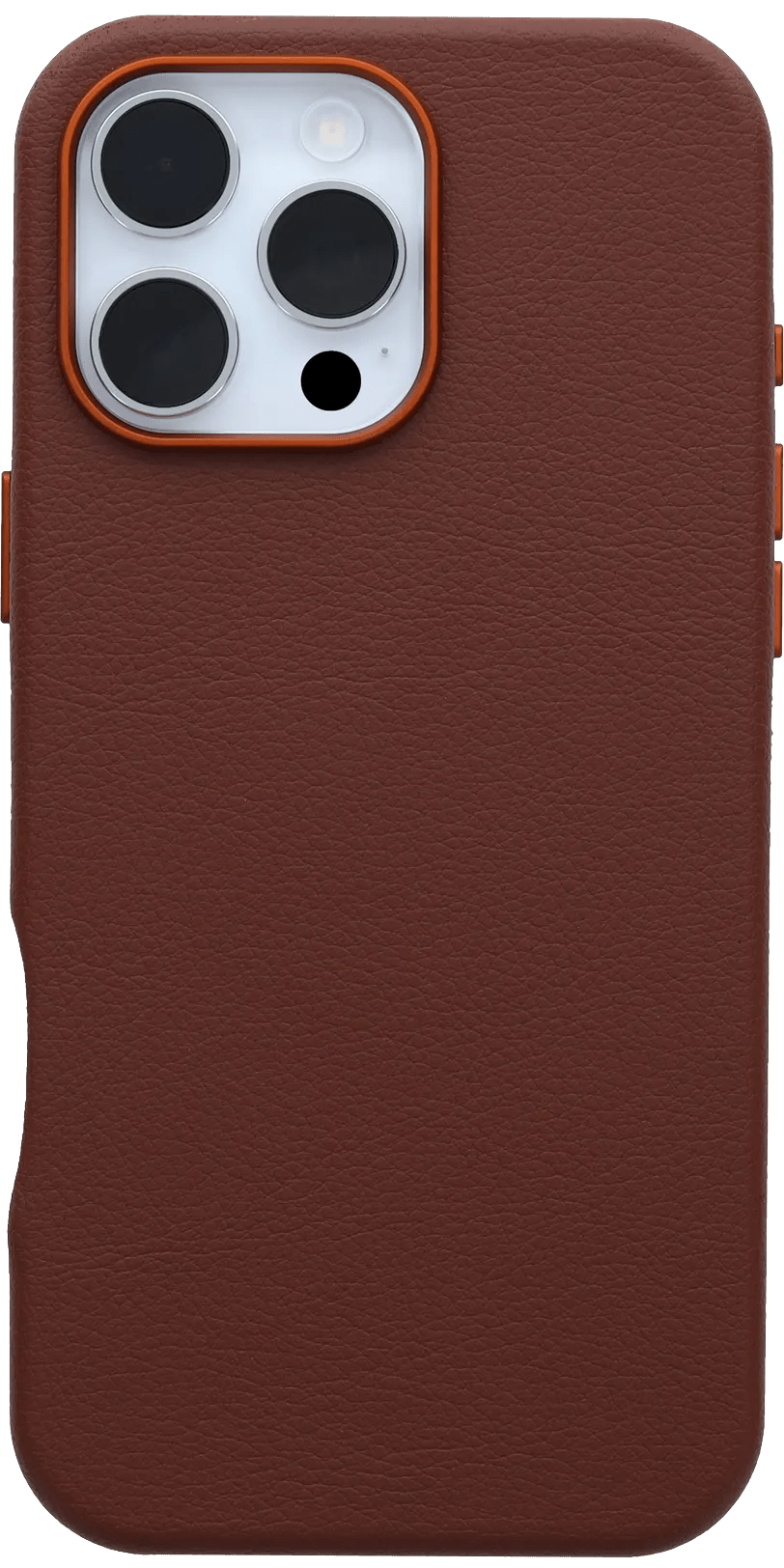 Otterbox symmetry apple iphone 16 pro max back cover met magsafe magneet leer bruin 1 Otterbox symmetry apple iphone 16 pro max back cover met magsafe magneet leer bruin