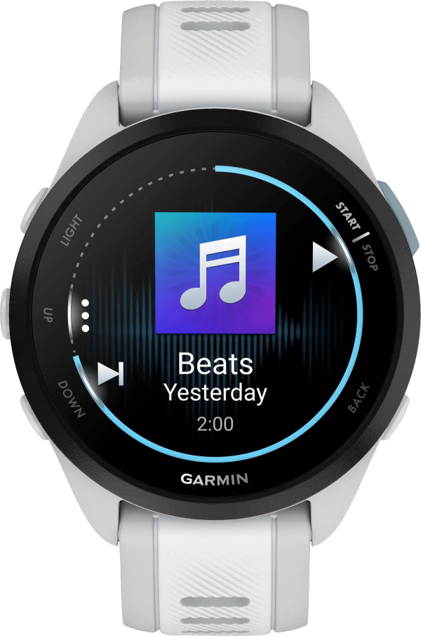 Garmin Forerunner 165 Music Grijs/Wit