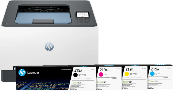 HP Color LaserJet 3202dw + 1 set extra toners