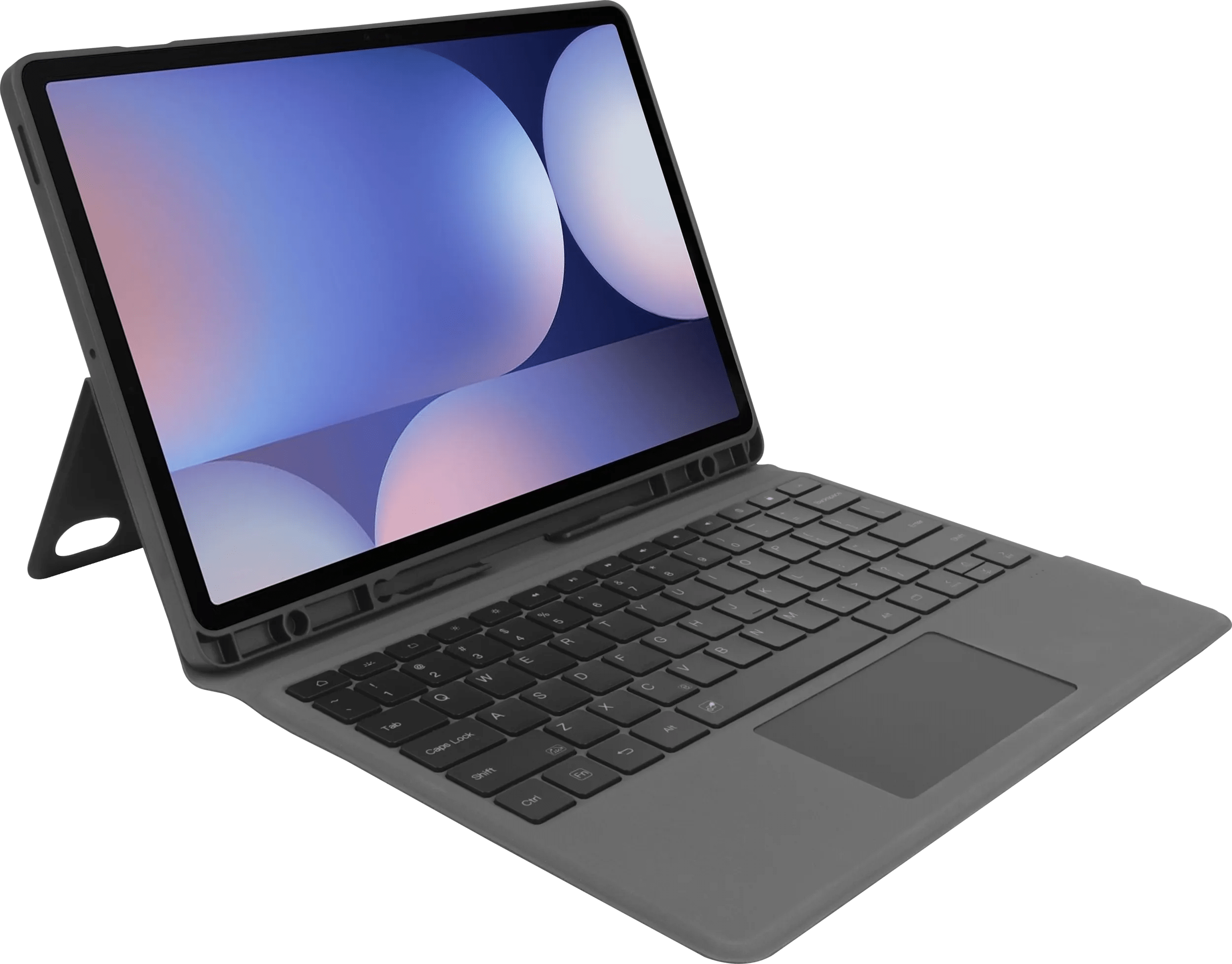 Bluebuilt samsung galaxy tab s10 fe plus toetsenbord hoes qwerty zwart 1 Bluebuilt samsung galaxy tab s10 fe plus toetsenbord hoes qwerty zwart
