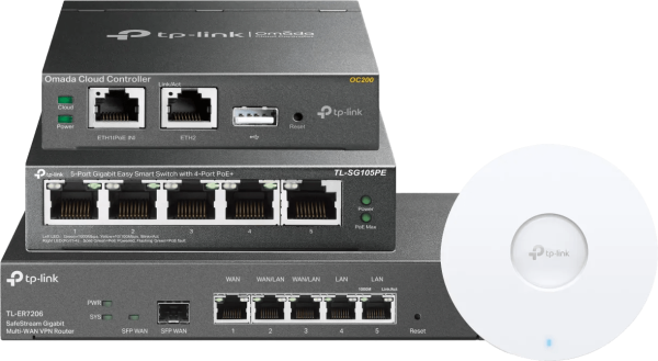 Startpakket middenklasse voor internet in een klein bedrijf