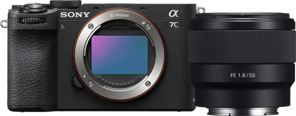 Sony A7C II Zwart + FE 50mm f/1.8
