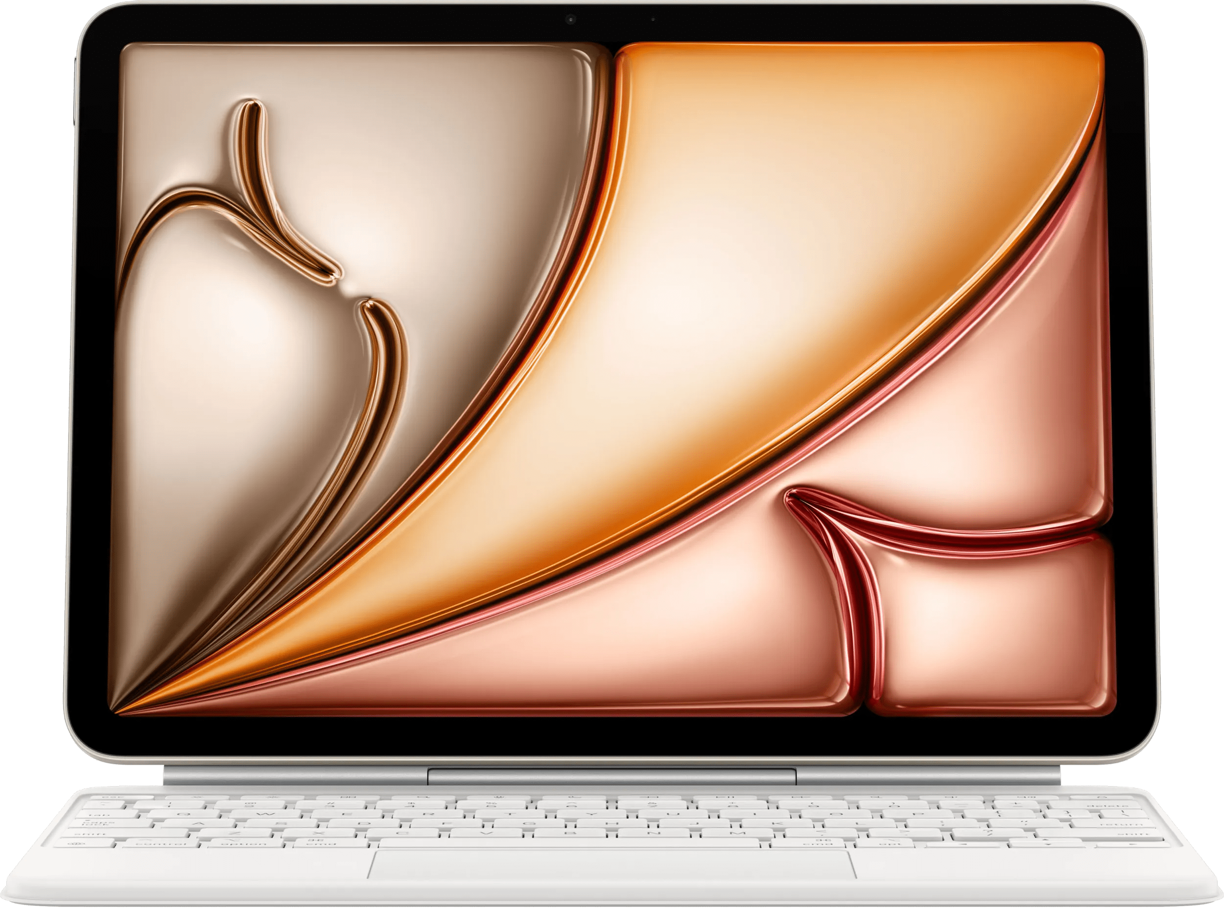 Apple magic keyboard ipad air 11 inch (2025/2024) qwerty wit 1 Apple magic keyboard ipad air 11 inch (2025/2024) qwerty wit