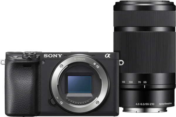 Sony Alpha A6400 + E PZ 16-50mm II + 55-210mm