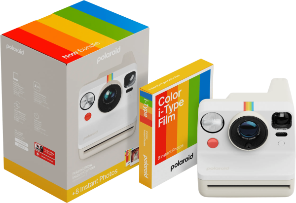 Polaroid Now 3 Wit + Color Film (8 stuks)