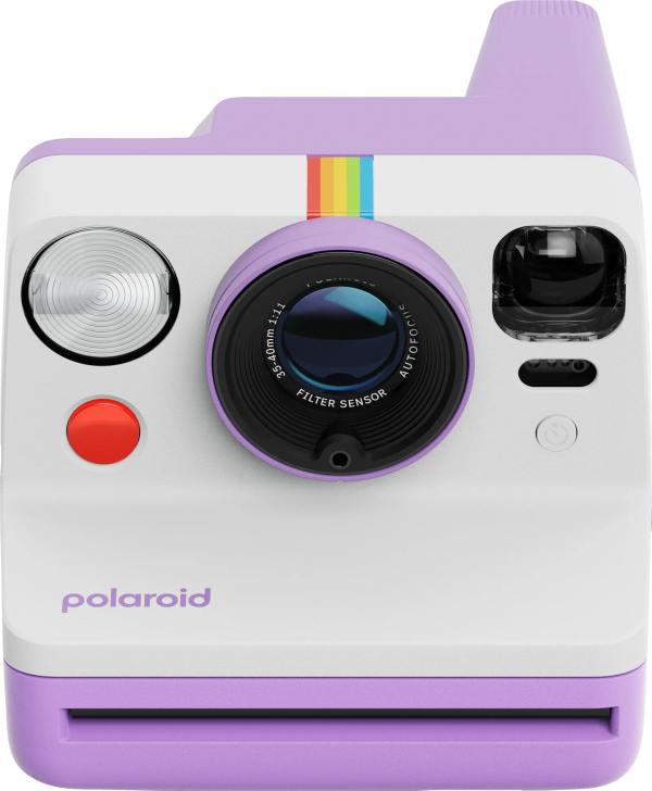 Polaroid Now 3 Paars + Color Film (8 stuks)