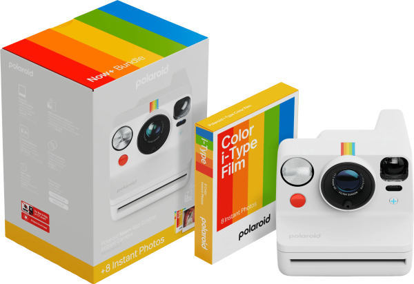 Polaroid Now+ 3 Wit + Color Film (8 stuks)