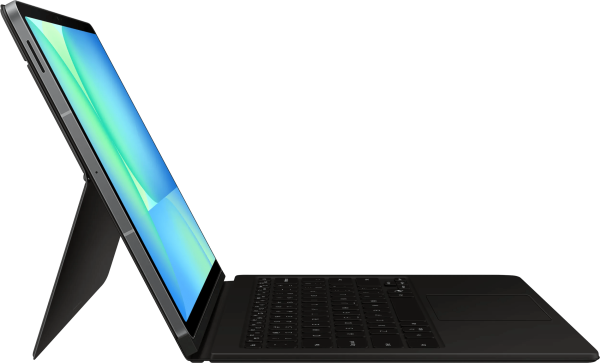 Samsung Galaxy Tab S10 FE Plus Toetsenbord Hoes QWERTY Zwart