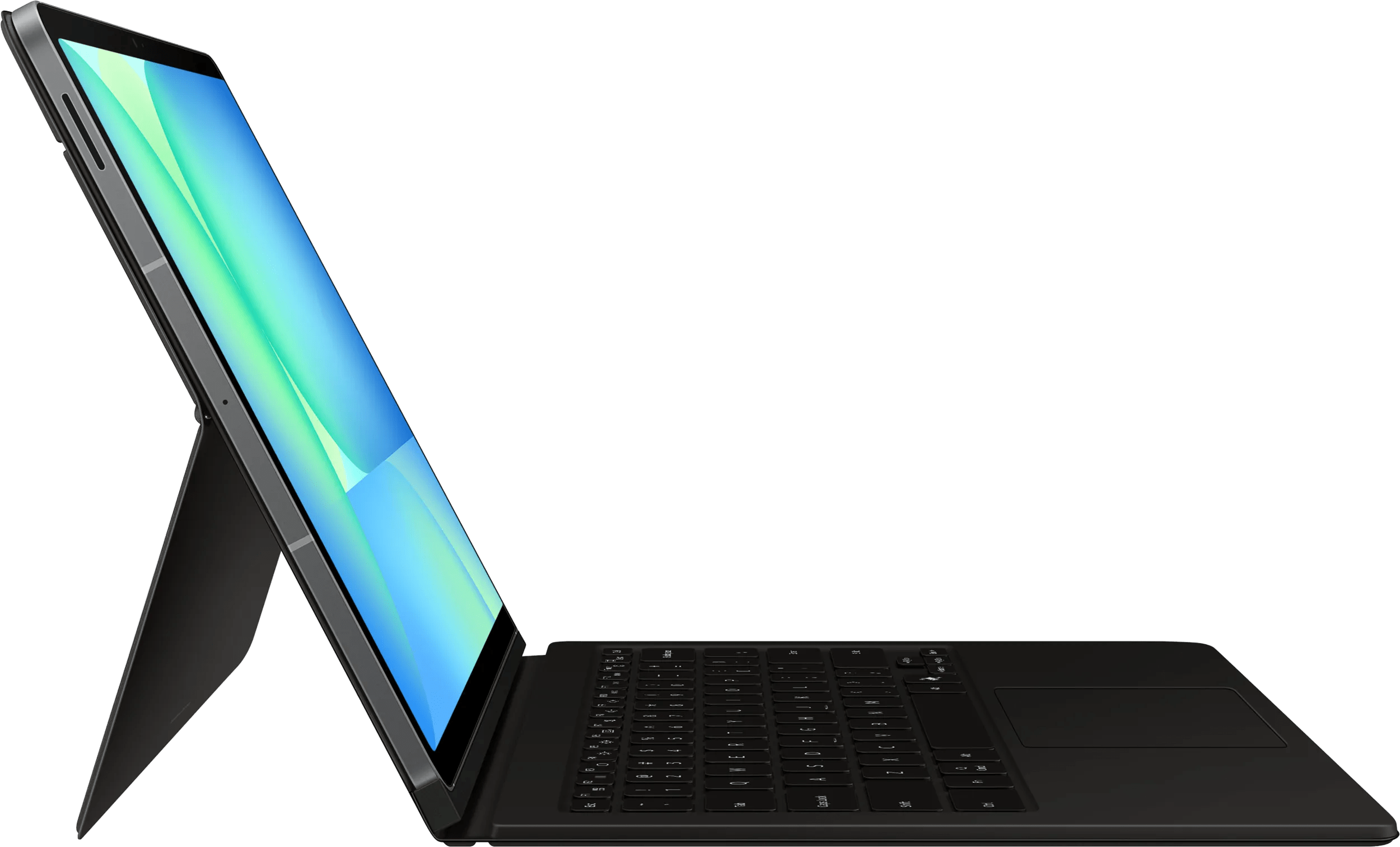 Samsung galaxy tab s10 fe plus toetsenbord hoes qwerty zwart 1 Samsung galaxy tab s10 fe plus toetsenbord hoes qwerty zwart