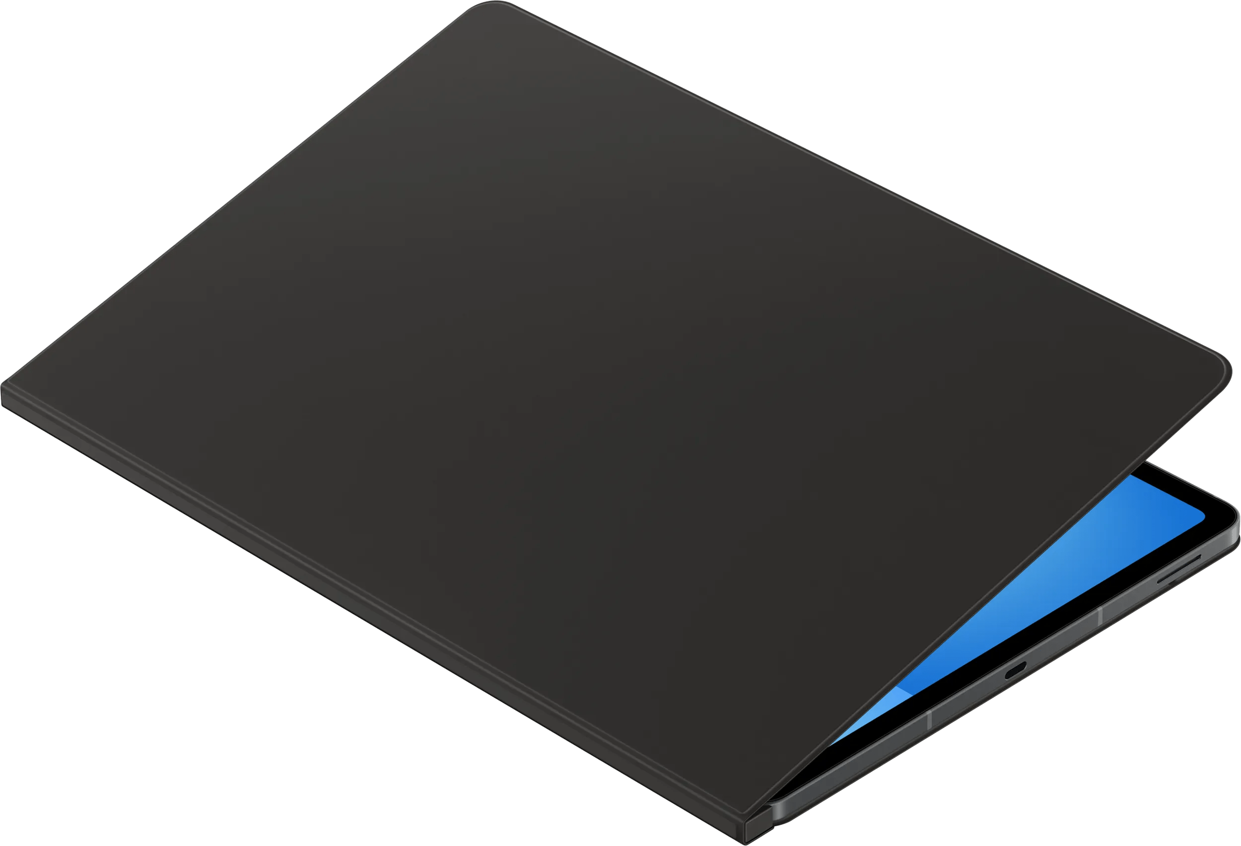 Samsung galaxy tab s10 fe plus book case zwart 1 Samsung galaxy tab s10 fe plus book case zwart