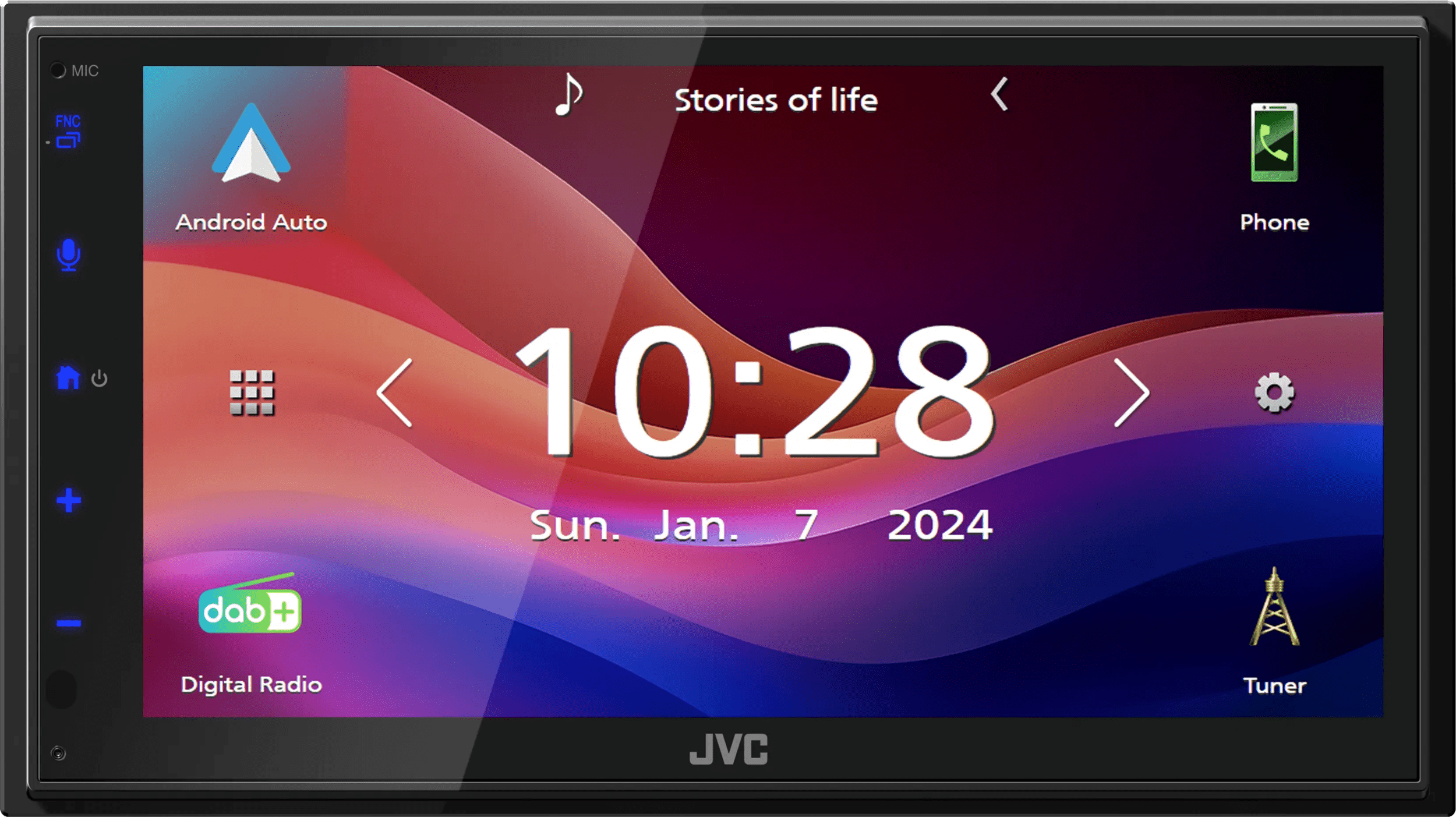 Jvc kw-m595dbt zwart 1 Jvc kw-m595dbt zwart