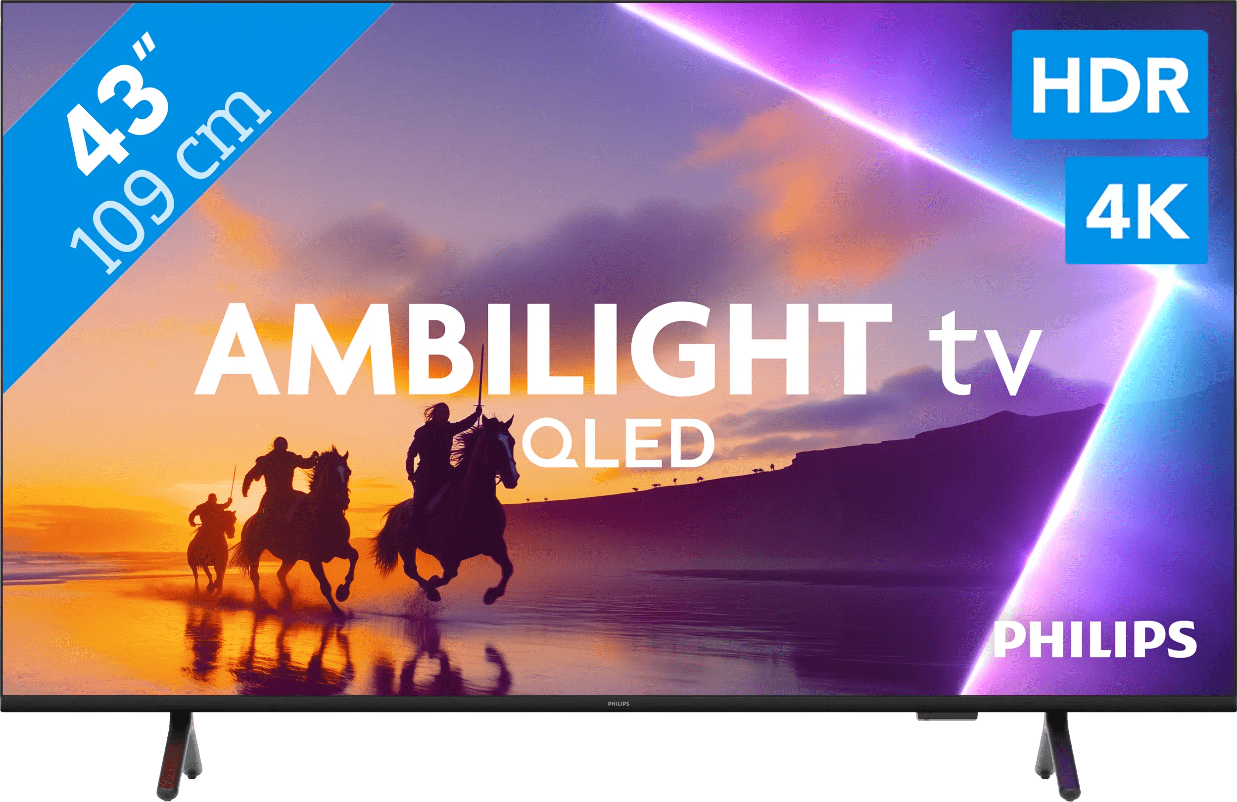 Philips ambilight 43" pus8500 qled 4k (2025) 1 Philips ambilight 43" pus8500 qled 4k (2025)