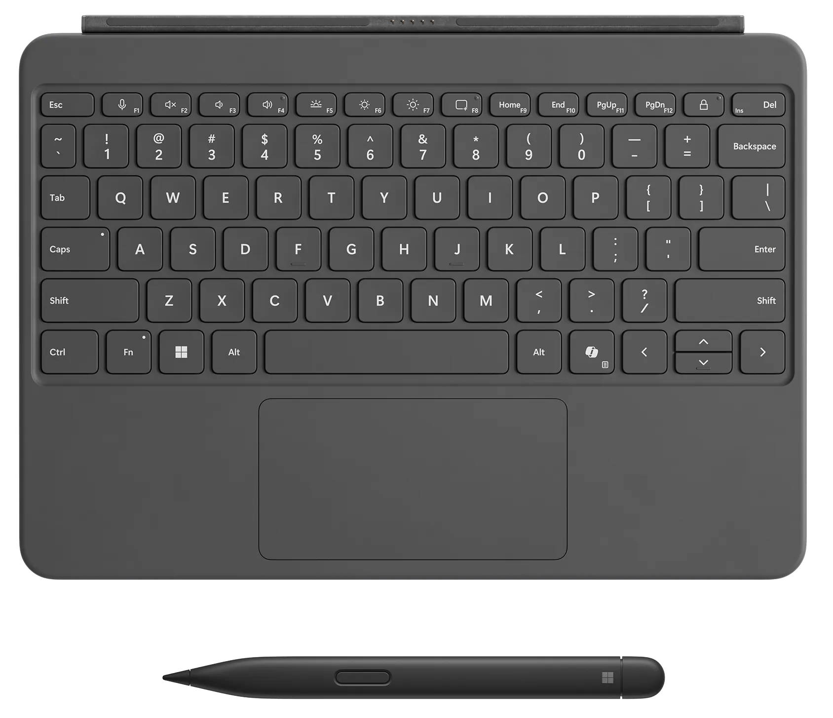 Microsoft surface pro type cover 12 inch met slim pen lei qwerty 1 Microsoft surface pro type cover 12 inch met slim pen lei qwerty