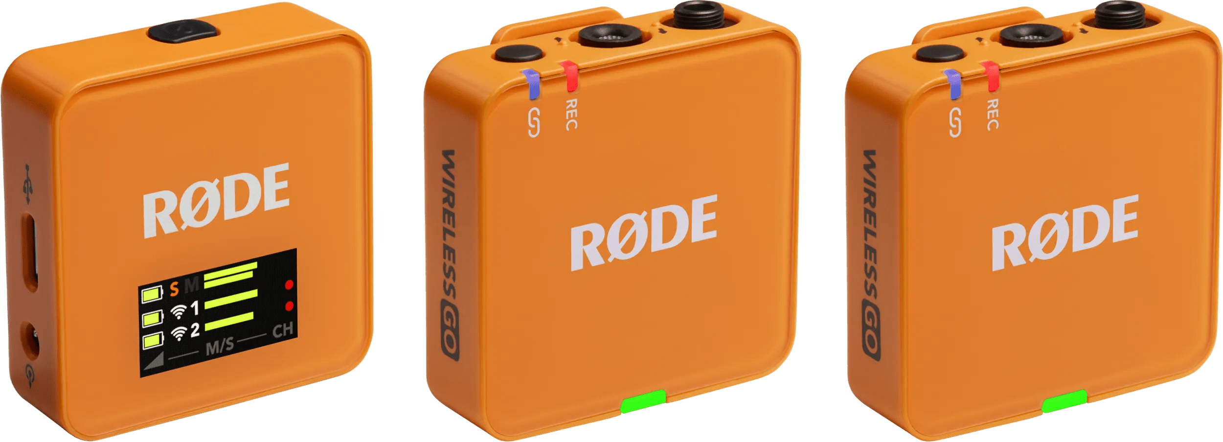 Rode wireless go gen 3 oranje 1 Rode wireless go gen 3 oranje