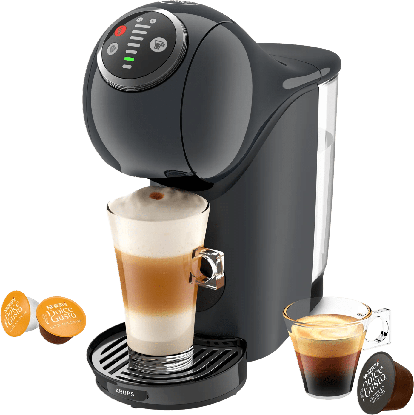 Krups dolce gusto genio s plus kp340b cosmic grey 1 Krups dolce gusto genio s plus kp340b cosmic grey