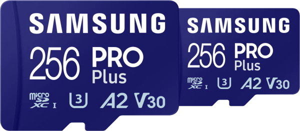 Samsung MicroSDXC PRO Plus 256 GB 130MB/s Duo Pack
