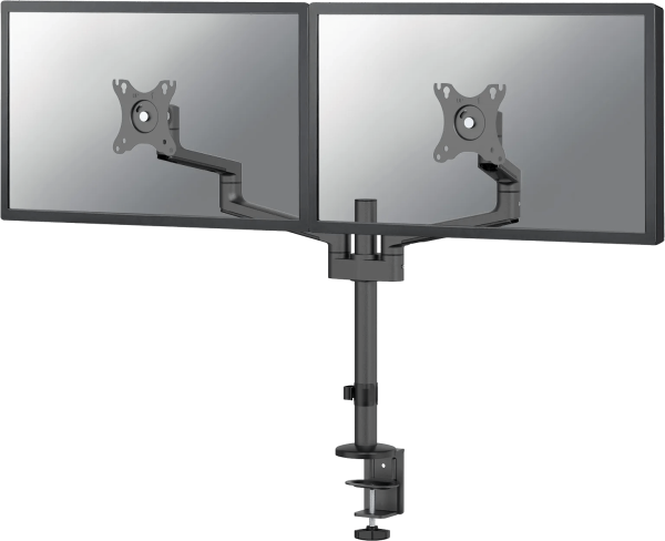 Neomounts NEXT Lite DS60-425BL2 Ruimtebesparende Monitorarm Zwart