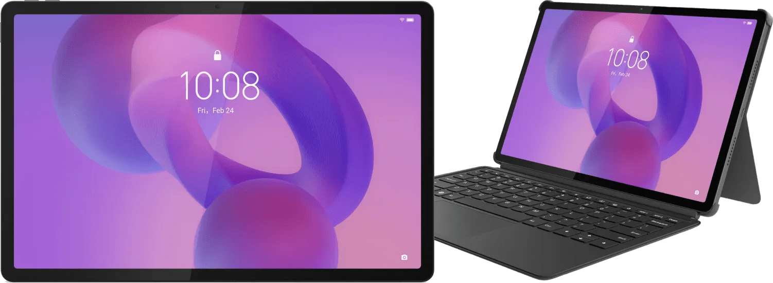 Lenovo idea tab pro 12,7 inch 256gb wifi grijs + toetsenbord hoes qwerty 1 Lenovo idea tab pro 12