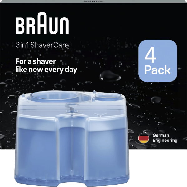 Braun Clean & Renew Refill Cartridge CCR 4 stuks