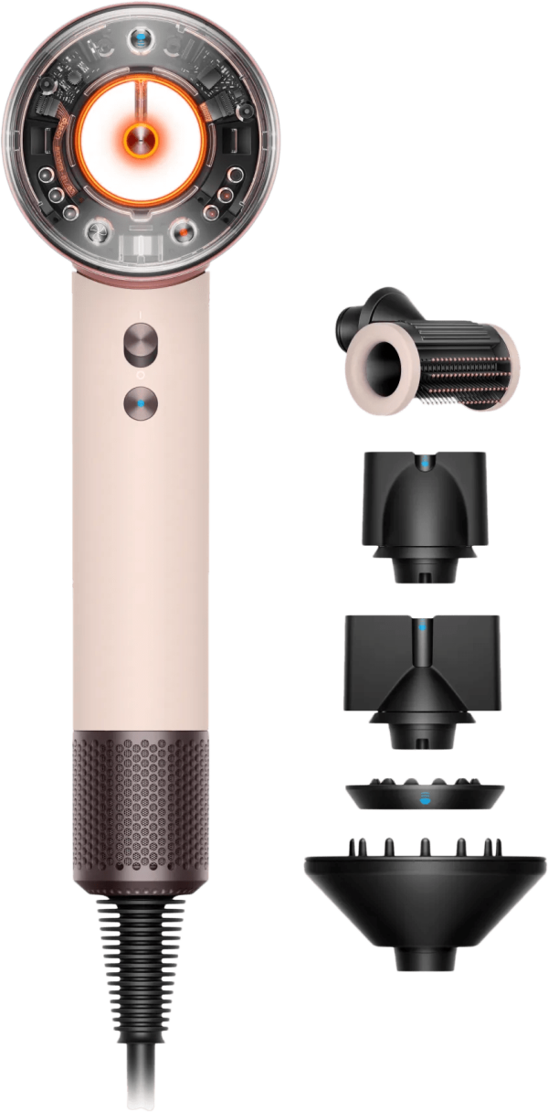 Dyson Supersonic Nural Straight + Wavy Ceramic Pink