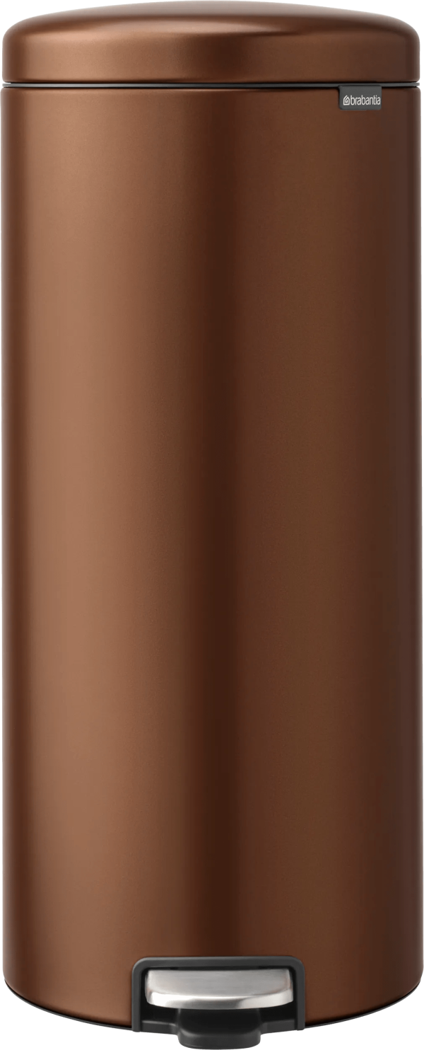 Brabantia NewIcon Pedaalemmer 30 liter Warm Bronze