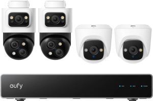 Eufy poe security system + nvr + s4 2-pack + e41 2-pack 2 965809
